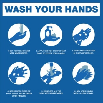 covid 19 wash hands